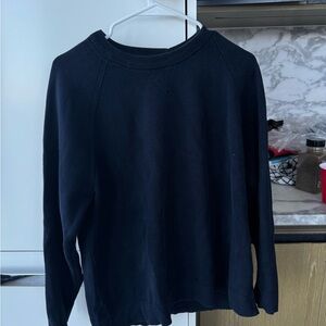 Zara Men's Crewneck Sweater - Black